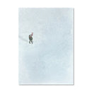 Axyaa Minimalist Girl Wall Art Poster Prints for Living Room Home Decor