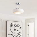 Axyaa Glass Copper LED Ceiling Light - Nordic Ceiling Lamp for Home Decor
