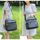 Axyaa Large Capacity Insulated Lunch Box Bag for Work Meals, Picnics & Outdoor Use