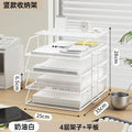 Axyaa Stackable File Box Organizer for A4 Documents & Bathroom Storage Tray