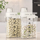 Axyaa Cereal Storage Container with Seal Pour Spout for Dry Food Organization