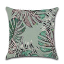 Axyaa Tropical Rainforest Plant Throw Pillow Cover 45x45cm