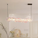 Axyaa French Style Crystal Pendant Lights for Dining Room and Bar Counters