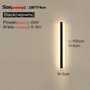 Axyaa Waterproof Outdoor LED Wall Light Modern Nordic Design for Garden and Living Room