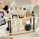 Axyaa Double-layer Desk Organizer Shelf for Cosmetic and Office Storage