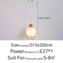 Axyaa Cream Girlish Heart LED Ceiling Pendant Lamp for Bedroom, Living Room, Dining Room