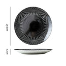 Axyaa Premium Western Food Plate: Elegant Tableware for Home & Commercial Use