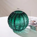 Axyaa Nordic Modern Cactus Glass Vase for High-End Home Decor