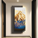 Axyaa Light Luxury Sandstone Mountain Wall Lamp for Elegant Decor