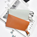 Axyaa Leather Glasses Bag: Dustproof Sunglasses Storage Box - Portable & Versatile Organizer