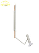 Axyaa Adjustable Nordic Swing Arm Wall Lamp LED for Modern Living Spaces