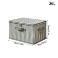 Axyaa Clothes Storage Bags Quilt Organizers Portable Closet Wardrobe Bins