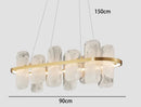 Axyaa Nordic Chandeliers for Dining Room, Lustre Pendant Lights, Indoor Ceiling Hanging Lamps