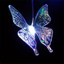 Axyaa Solar Butterfly Wind Chimes - Color Changing LED Outdoor Lights