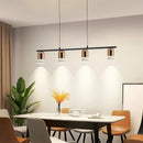 Axyaa Nordic Style Dining Room Chandelier - 2025 Long Strip Light
