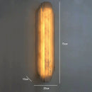 Axyaa Marble Wall Lights: Modern Luxury Big Sconce for Home Decor