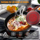 Axyaa 32CM Non-stick Wok Frying Pan Gas Stove Induction Skillet Stone Cookware