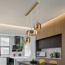 Axyaa Glass Dining Room Pendant Lamp for Stylish Nordic Home Decor