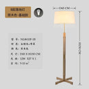 Axyaa Wabi-sabi Solid Wood Floor Lamp LED E27 Zen Art Decor Corner Stand Lighting