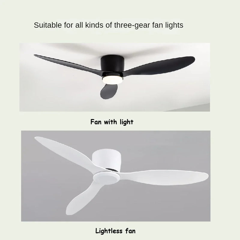 Axyaa 42/52 Inch LED Ceiling Fan Light with Remote Control Kit