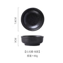 Axyaa Round Seasoning Dishes Set for Home & Restaurant, 2pcs