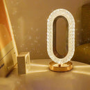 Axyaa Oval LED Desk Lamp - Tricolored Touch Dimmable Light