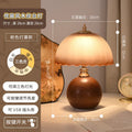 Axyaa Cream Wind Table Lamp | High-end Light Luxury for Home Décor