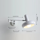 Axyaa Adjustable LED Wall Lamp with Touch Sensor Switch for Bedside Reading