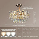 Axyaa Modern Crystal Chandelier Pendant Lighting for Dining Room and Living Room