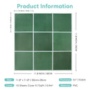 Axyaa 3D Decorative Tile Stickers, Self-adhesive Wall Stickers for Kitchen & Bathroom