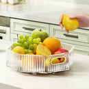 Axyaa Modern Acrylic Fruit Plate Transparent Simple Living Room Decor