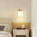 Axyaa Double Head Glass Wall Sconce for Home Decor