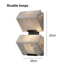 Axyaa Natural Stone LED Wall Lamp for Bedroom, Modern & Simple, Hotel Sconce