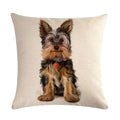 Axyaa Cute Animal Print Pet Pillow Cover for Home Sofa Decoration