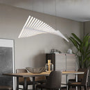 Axyaa Fishbone Shape Chandelier for Modern Living Room Lighting