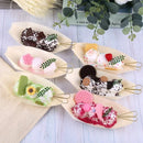 Axyaa Wood Veneer Sushi Boat Snack Plate Set Tea Point Creative Tableware