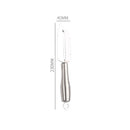 Axyaa Stainless Steel Vegetable Fruit Peeler Grater Knife - Kitchen Gadget