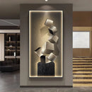 Axyaa Abstract LED Wall Light for Living Room Decor and Art Mural Lighting