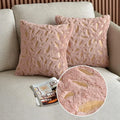 Axyaa Gold Velvet Feather Pillow Covers - Nordic Cushion Cover 45x45