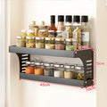Axyaa Router Rack Shelf 2-layer Storage Holder Seasoning Bottles Kitchen Shelves
