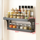 Axyaa Router Rack Shelf 2-layer Storage Holder Seasoning Bottles Kitchen Shelves
