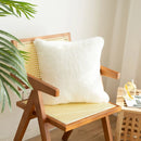 Axyaa Fur Cushion Cover - Soft Decorative Pillow for Couch or Sofa
