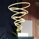 Axyaa Modern LED Pendant Chandeliers for Living Room and Dining Room Lighting