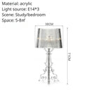 Axyaa LED Ghost Shadow Acrylic Desk Lamp for Home Decor & Office Lighting
