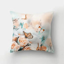 Axyaa Butterfly Pillowcase: Charming Sofa Car Lumbar Home Decoration Cover