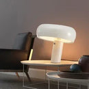 Axyaa Mushroom Style Glass Body Table Lamp Luxury Design for Bedroom and Living Room