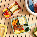 Axyaa Portable Microwaveable Kids Lunch Box Set with Insulated Bag