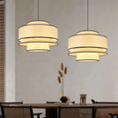 Axyaa Wabi Sabi Cloth Pendant Chandelier Light Fixture