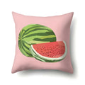 Axyaa Fresh Summer Fruit Printed Cushion Cover for Home Sofa 45x45cm