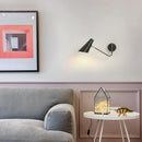 Axya Modern LED Wall Lamp with Adjustable Swing Arm for Home Decor